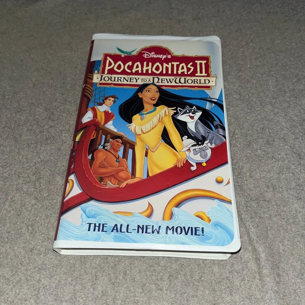 Disney’s Pocahontas II Journey to A New World VHS Movie
